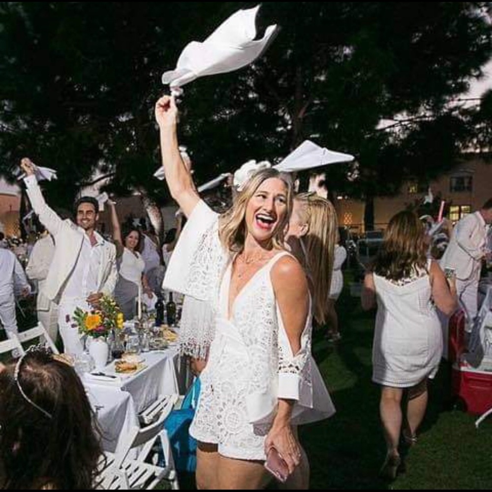 Alice McCall Guipure Lace Romper